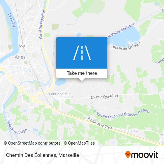 Chemin Des Éoliennes map