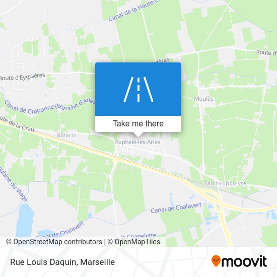Rue Louis Daquin map