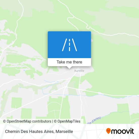 Chemin Des Hautes Aires map