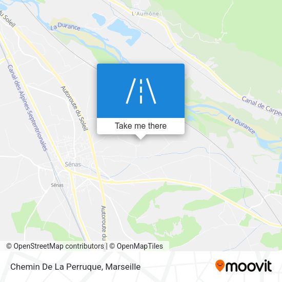 Chemin De La Perruque map