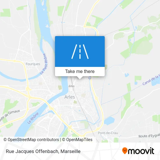 Rue Jacques Offenbach map