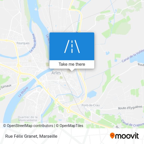Rue Félix Granet map