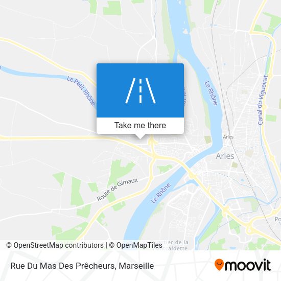Rue Du Mas Des Prêcheurs map