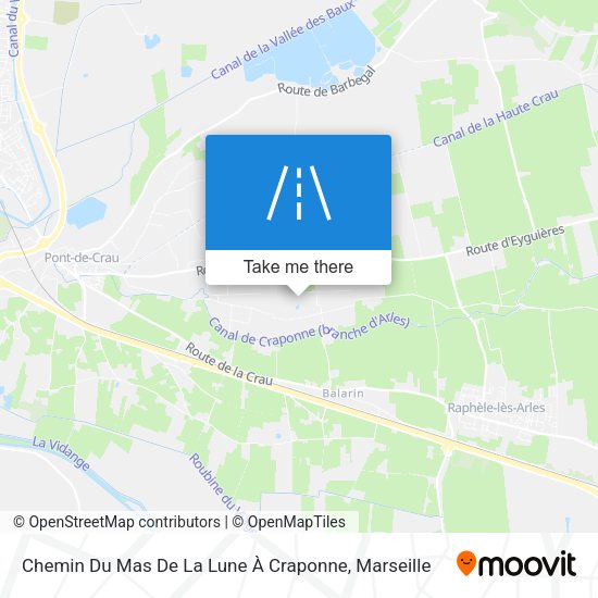 Chemin Du Mas De La Lune À Craponne map