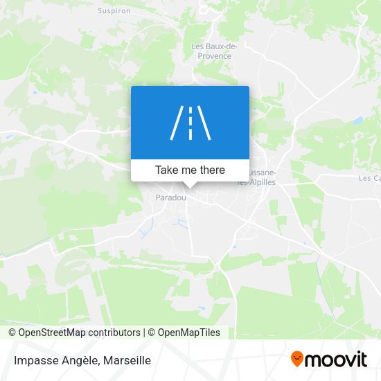 Impasse Angèle map