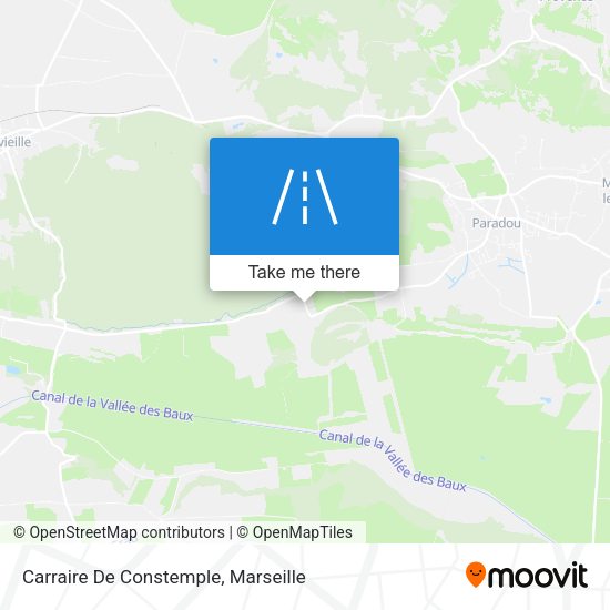 Mapa Carraire De Constemple