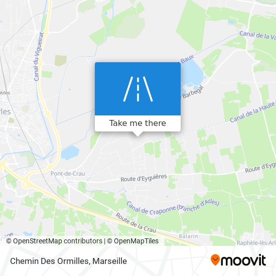 Chemin Des Ormilles map