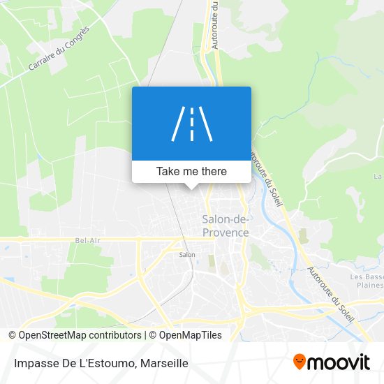 Impasse De L'Estoumo map