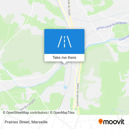 Rue Des Prairies map