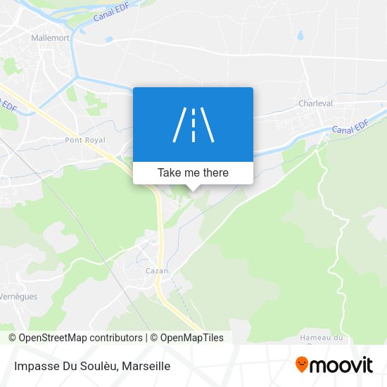 Impasse Du Soulèu map