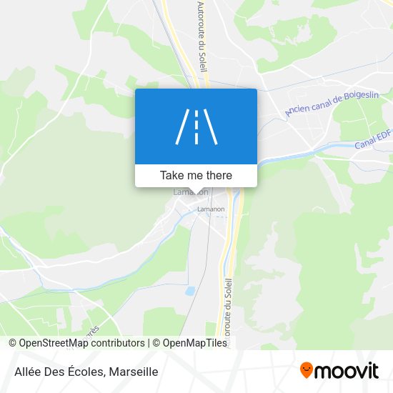 Allée Des Écoles map