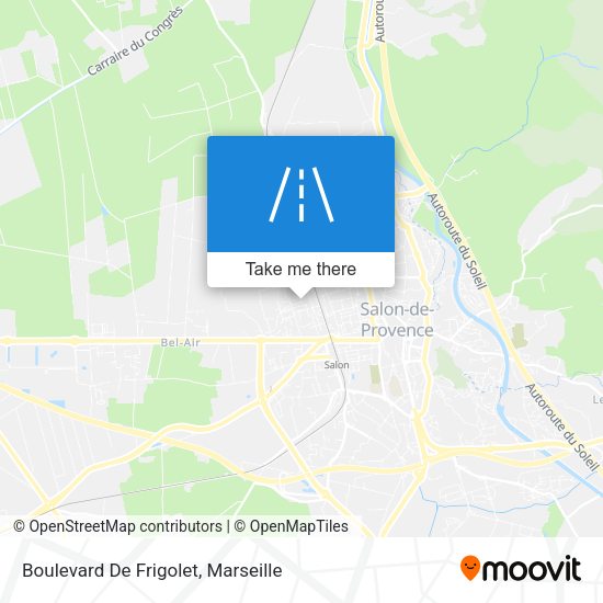 Boulevard De Frigolet map