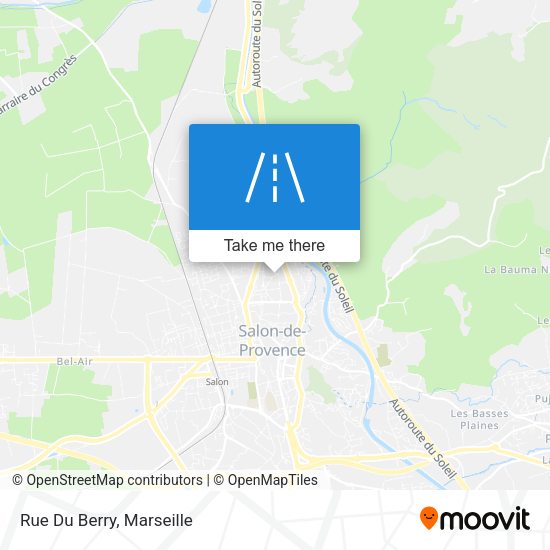 Rue Du Berry map