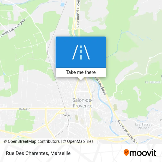 Rue Des Charentes map