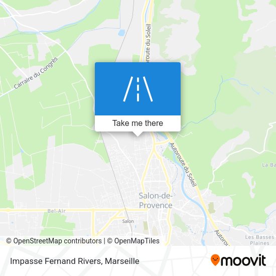 Impasse Fernand Rivers map