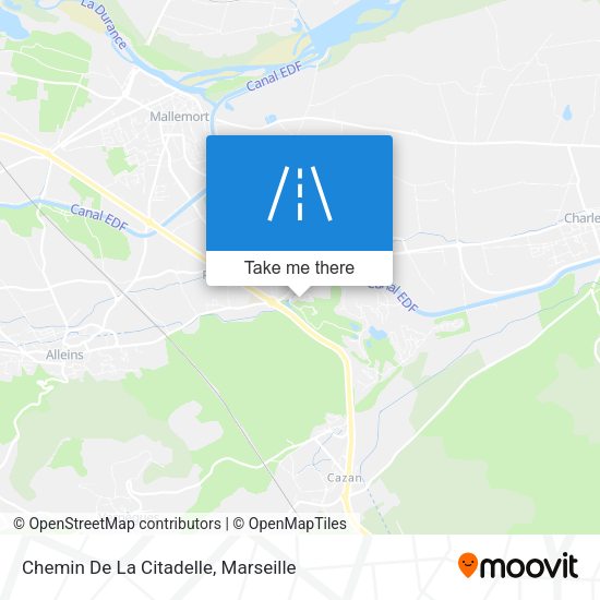 Chemin De La Citadelle map