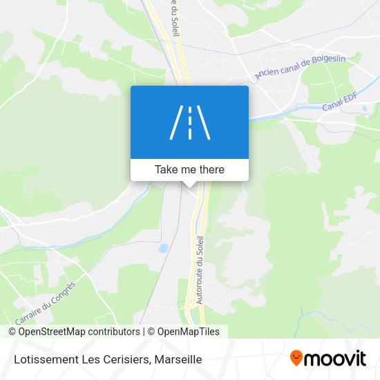 Lotissement Les Cerisiers map