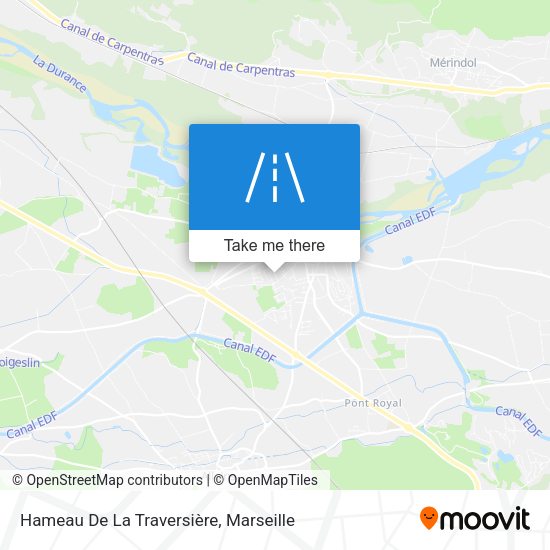 Hameau De La Traversière map