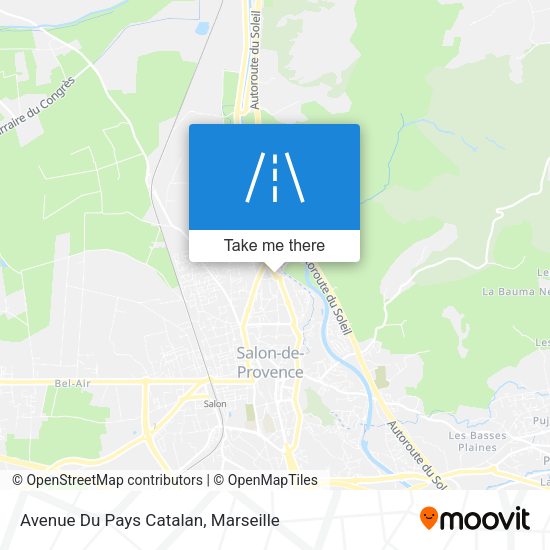 Avenue Du Pays Catalan map