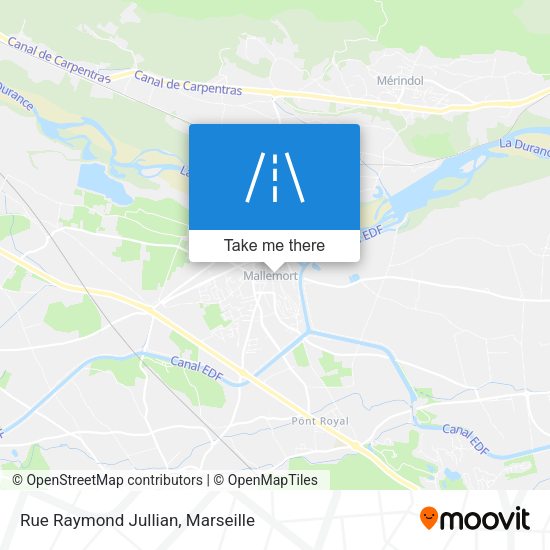 Rue Raymond Jullian map