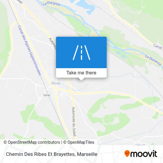 Chemin Des Ribes Et Brayettes map