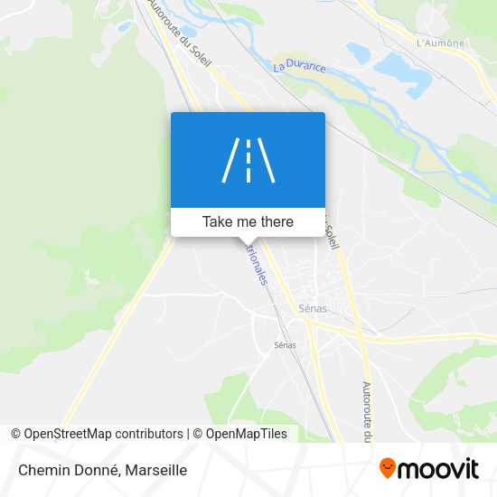 Chemin Donné map