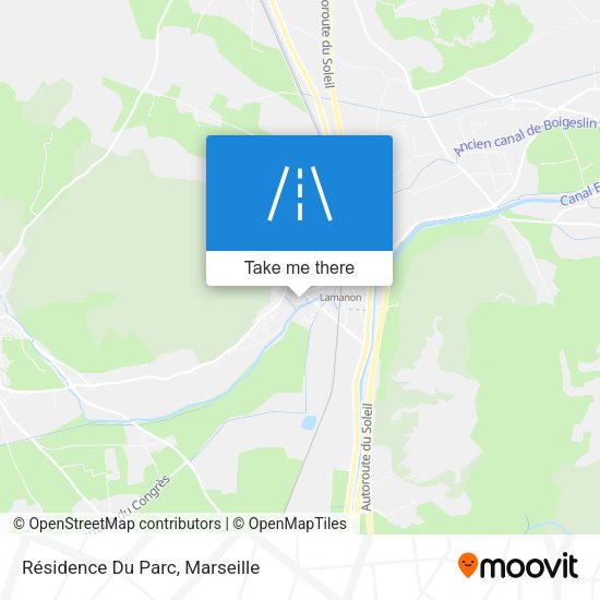 Résidence Du Parc map