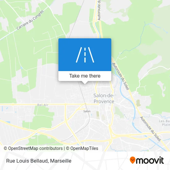 Rue Louis Bellaud map