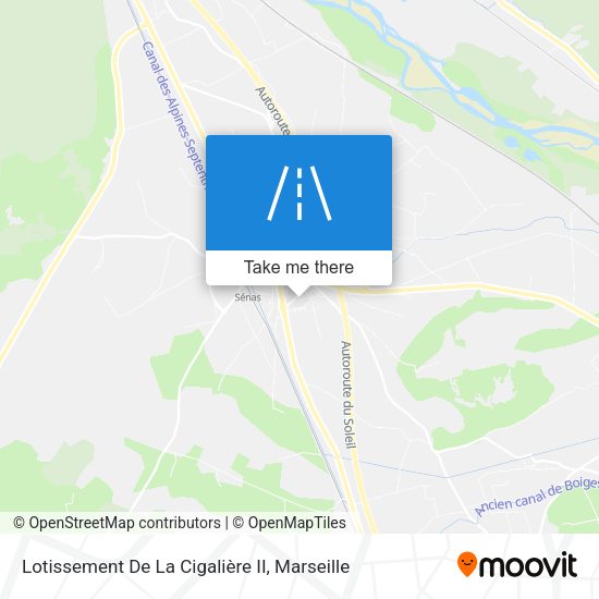 Lotissement De La Cigalière II map