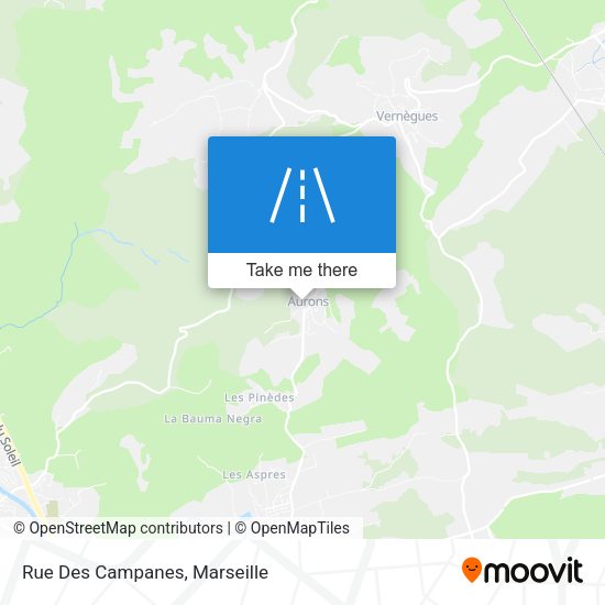 Rue Des Campanes map