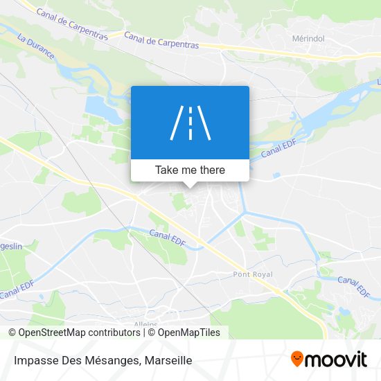 Impasse Des Mésanges map