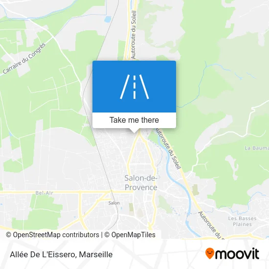Allée De L'Eissero map