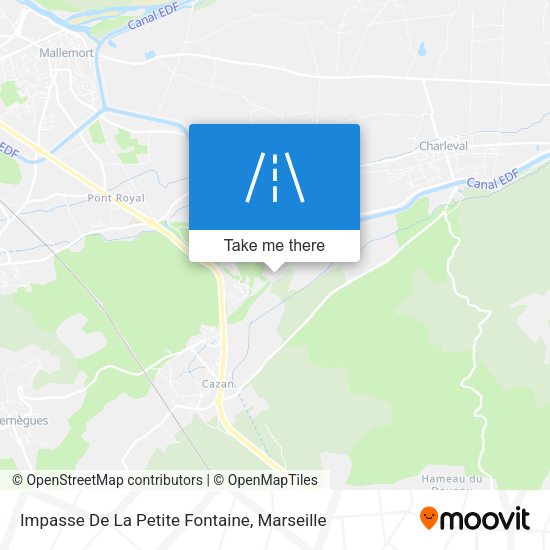 Impasse De La Petite Fontaine map