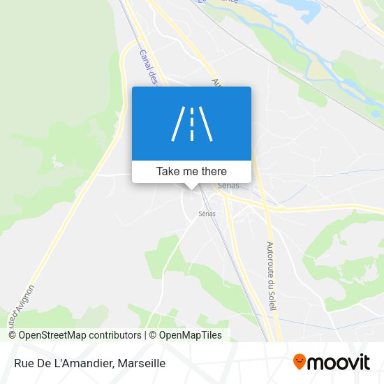 Rue De L'Amandier map