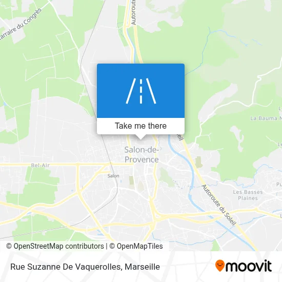 Rue Suzanne De Vaquerolles map