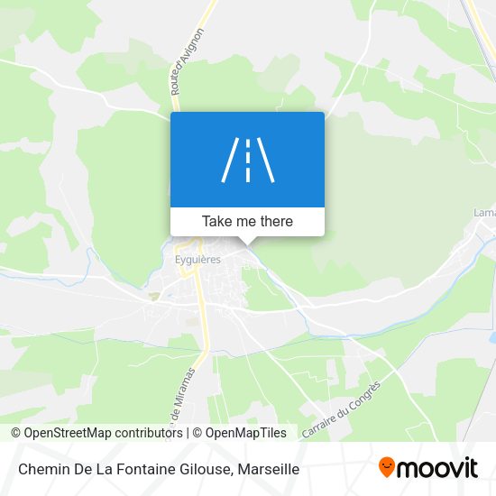 Chemin De La Fontaine Gilouse map