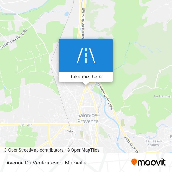 Avenue Du Ventouresco map