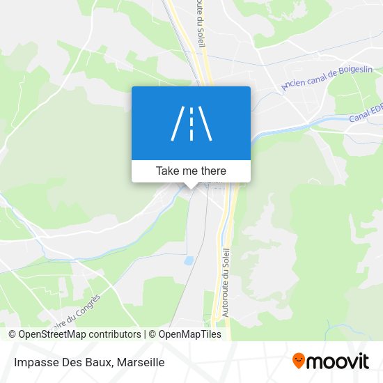 Impasse Des Baux map