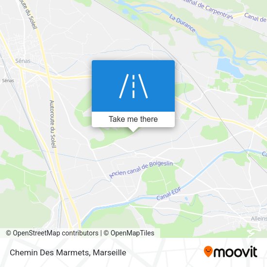 Chemin Des Marmets map