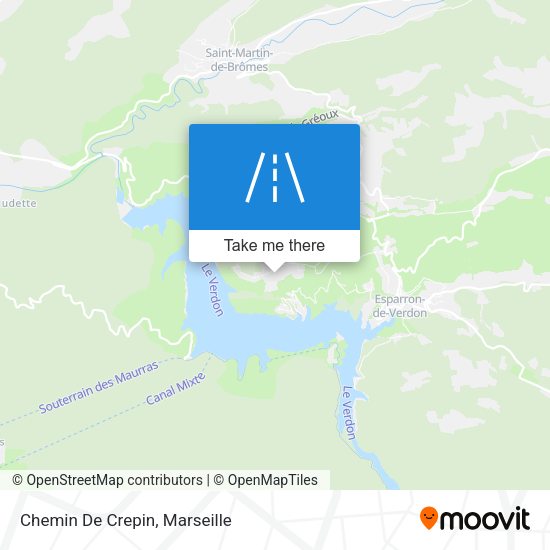 Chemin De Crepin map