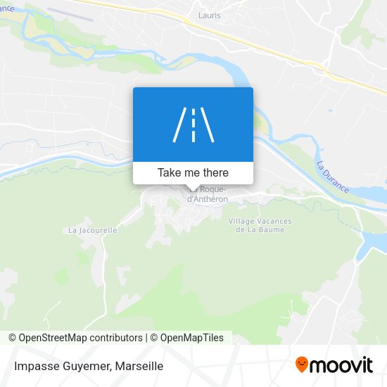 Impasse Guyemer map