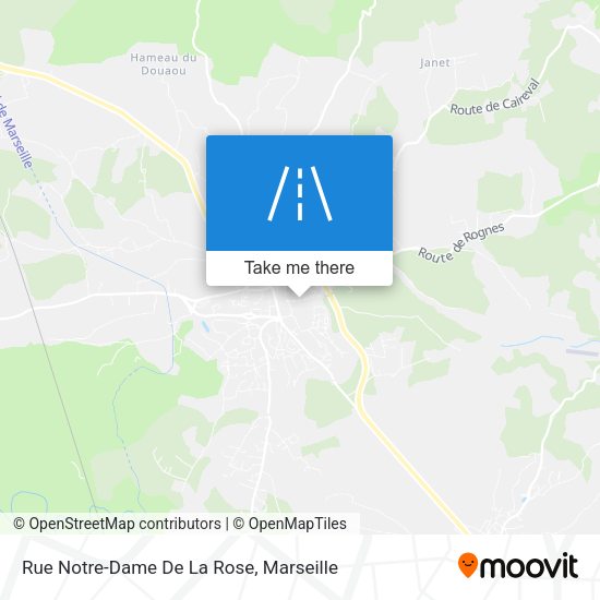 Rue Notre-Dame De La Rose map