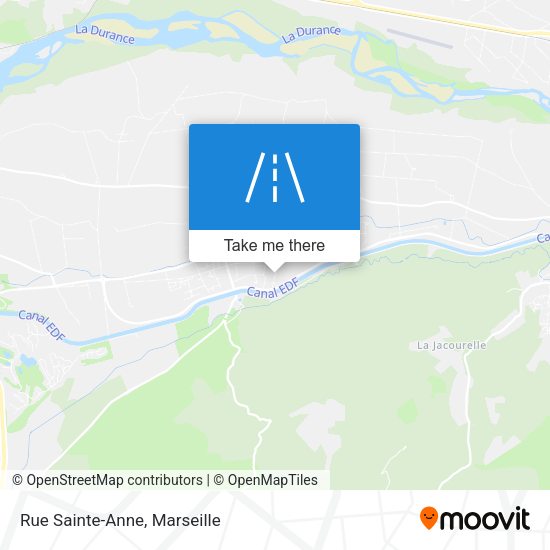 Rue Sainte-Anne map