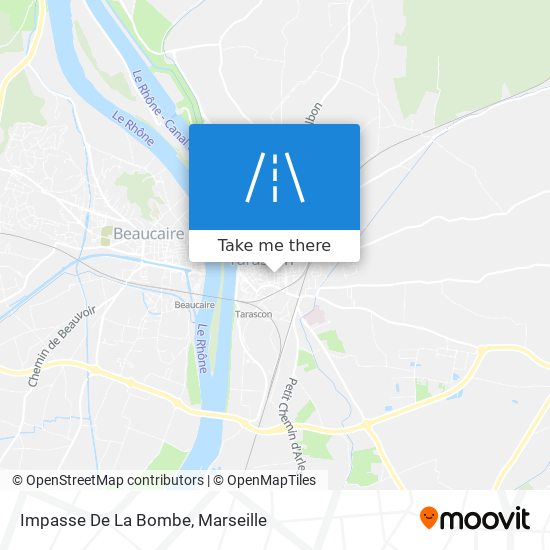 Impasse De La Bombe map