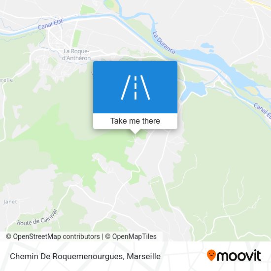 Chemin De Roquemenourgues map