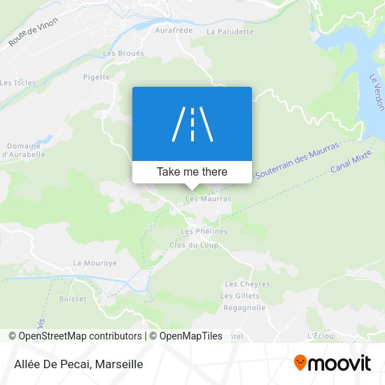 Allée De Pecai map