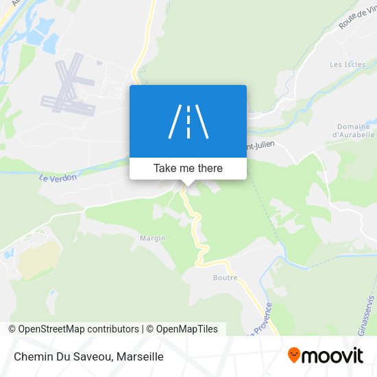 Chemin Du Saveou map