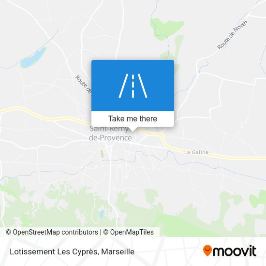 Lotissement Les Cyprès map