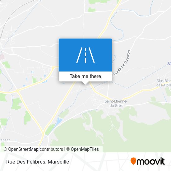 Rue Des Félibres map