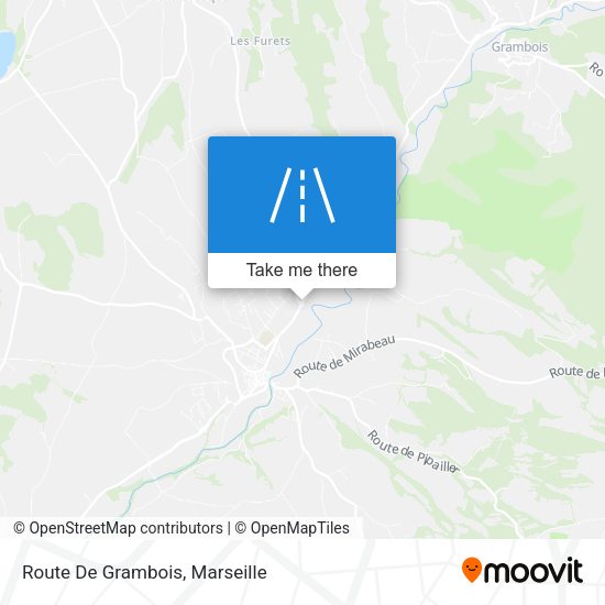 Route De Grambois map